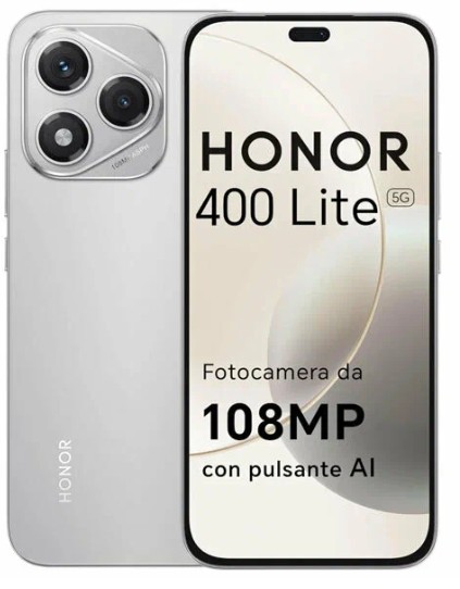 Смартфон HONOR 400 Lite 8/256 Гб вельветовый серый