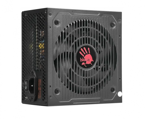 Блок питания 600W ATX Bloody BD-PS600W 80 PLUS WHITE (20+4pin) APFC 120mm fan 6xSATA RTL