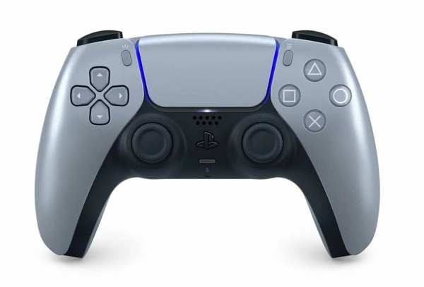 Беспроводной геймпад Sony DualSense для PlayStation 5 Sterling Silver (серебро)