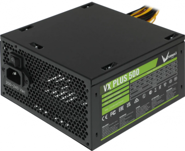 Блок питания 500W Formula ATX AC VX PLUS (20+4pin) 120mm fan 3xSATA RTL