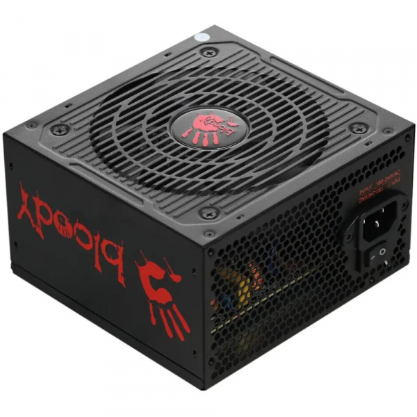 Блок питания 600W ATX Bloody BD-PS600W 80 PLUS WHITE (20+4pin) APFC 120mm fan 6xSATA RTL