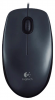Мышь Logitech M100 черный оптическая проводная (1000dpi)  (910-006652)